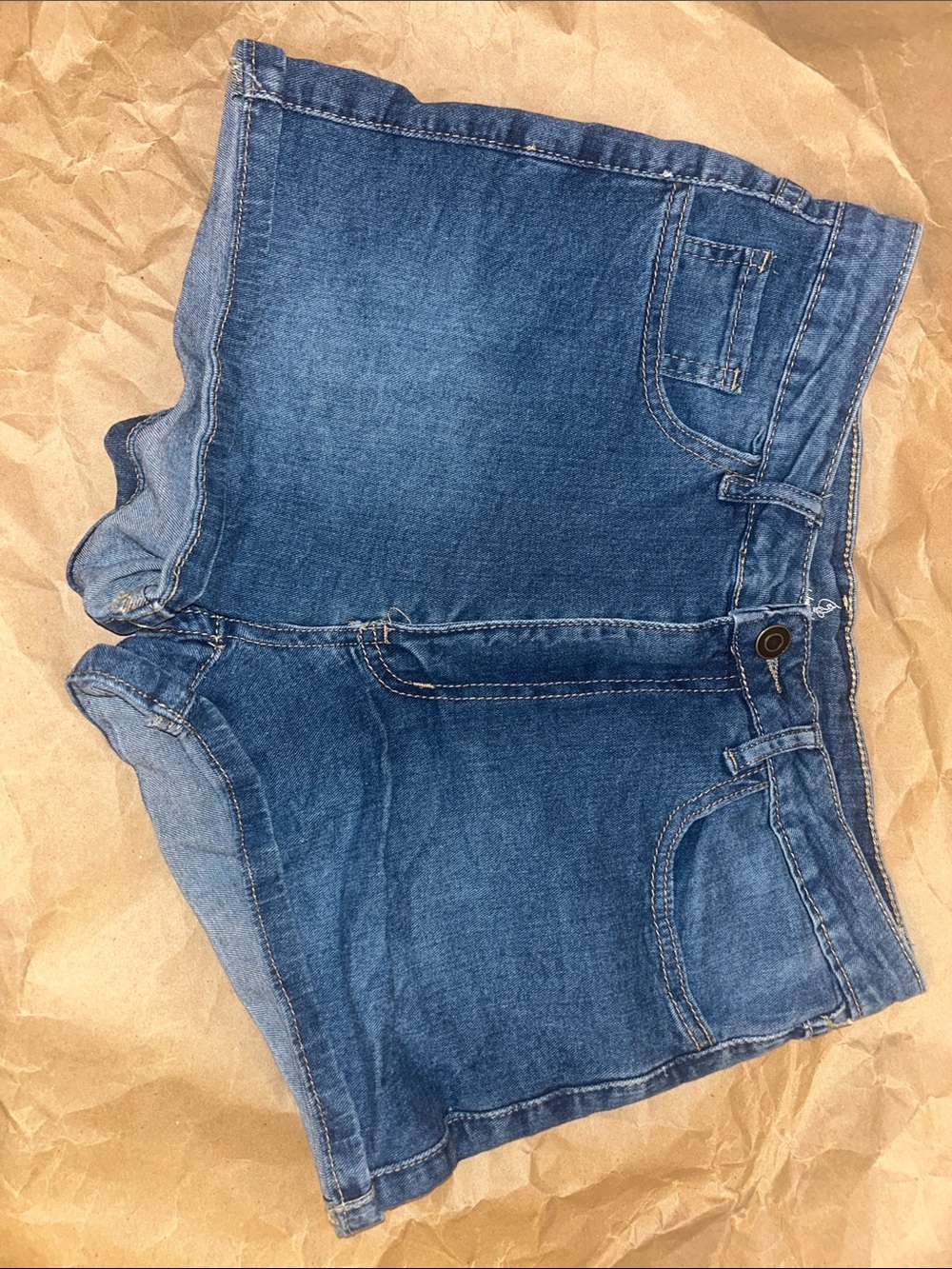 Baby Phat Medium Blue Denim Jean Shorts